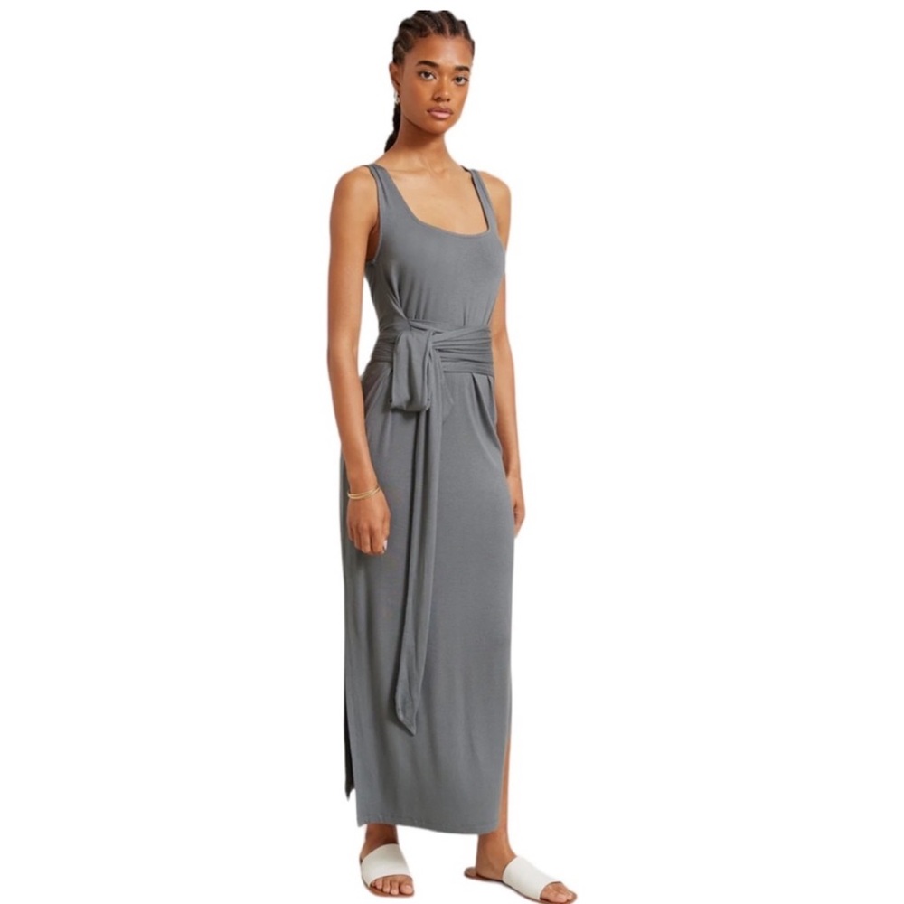 Modern Citizen Kelis Tie Waist Sleeveless Maxi Dress - Small